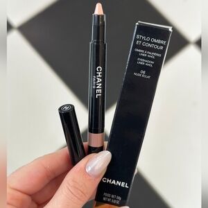🌞Eye Need🌞BNIB CHANEL #06 NUDE ÉCLAT Stylo Ombre Eyeshadow & Khol Pencil!$42Re